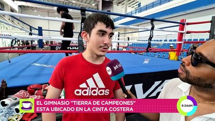 Chollykid se fue hasta el gym 'Tierra de campeones', la cuna del boxeo