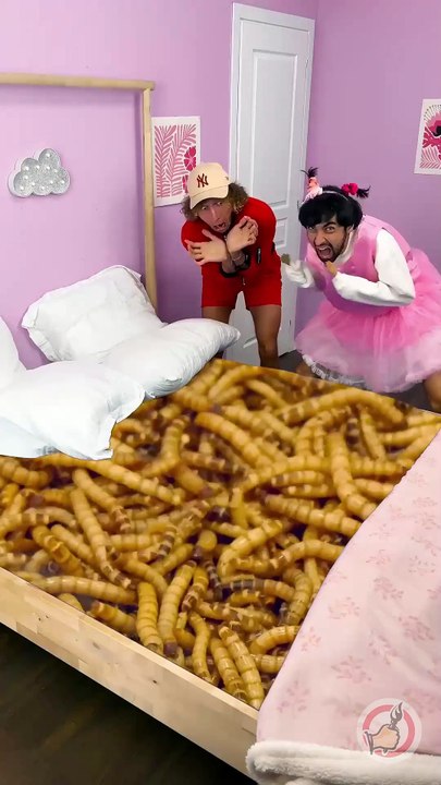 My Bed is LAVA! 🔥😱 Can I Survive the Challenge?