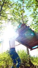 Crafting comfort! Build your own shelter anywhere!