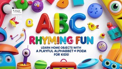 ABC Rhyming Fun for Kids | Learn Alphabet with Playful Rhymes