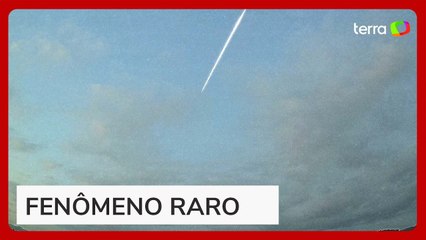 Meteoro ‘fireball’ é avistado durante o dia no Rio Grande do Sul