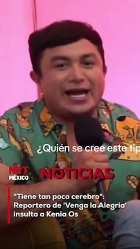 Un reportero del programa matutino Venga la Alegría ha causado indignación en redes sociales tras lanzar un comentario despectivo contra la influencer y cantante Kenia Os.