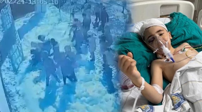 Başına buz kütlesi düşen ilkokul öğrencisi ağır yaralandı