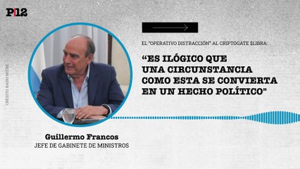 "Es ilógico": Francos cuestionó el revuelo por el criptoescándalo de $LIBRA y apuntó a la oposición parlamentaria