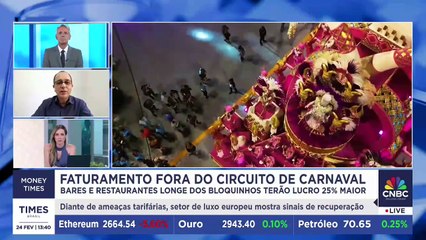 Cresce faturamento de restaurantes em áreas sem bloquinhos de Carnaval; VP da Abrasel repercute