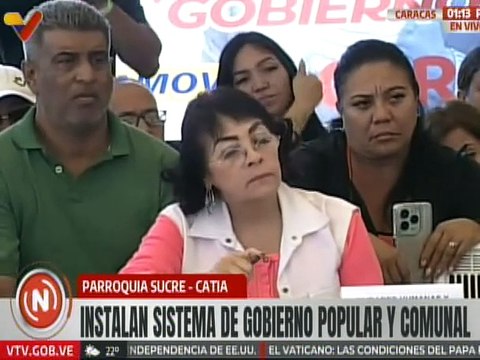 Vpdta. Delcy Rodríguez: La 5ta transformación planea renovar las instancias comunales