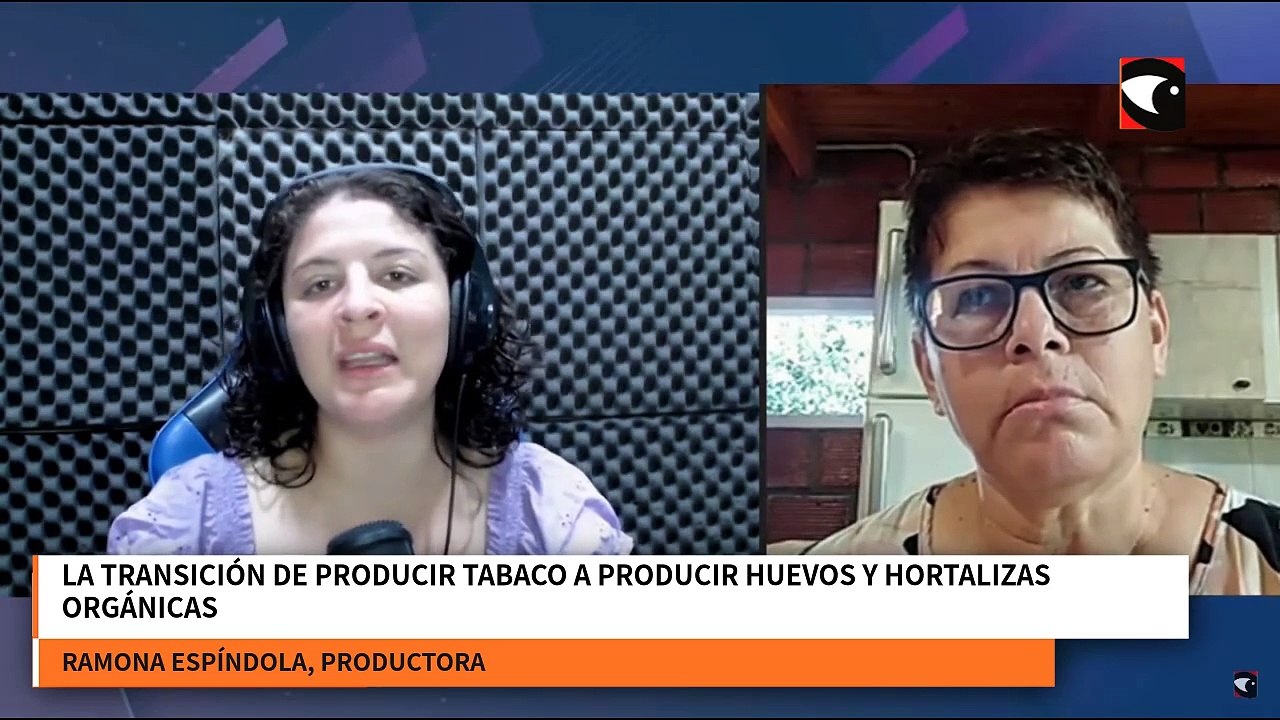 La transición de producir tabaco a producir huevos y hortalizas orgánicas