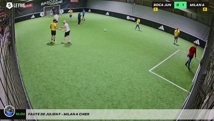 Faute de Julien F - Milan A Chier