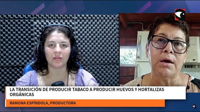 La transición de producir tabaco a producir huevos y hortalizas orgánicas
