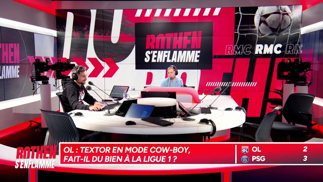 OL : Textor en mode cow-boy, ça me régale valide Rothen