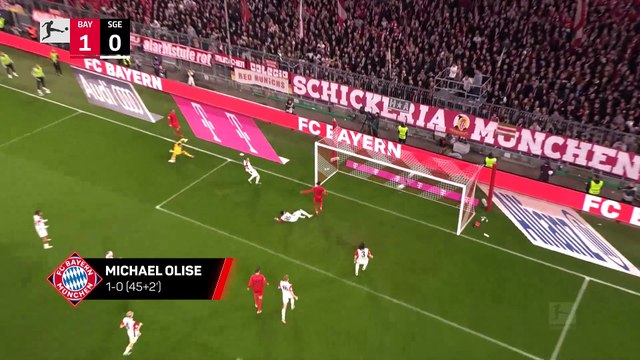 Bayern dominant against Frankfurt in 4-0 win