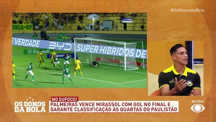 Lateral explica como o São Bernardo conseguiu ficar à frente do Palmeiras