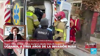 Beata Wojna: "No hay elementos que indiquen que Ucrania o Rusia vayan a ganar la guerra"