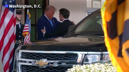 Trump bei Macron-Besuch: Ukraine-Krieg könnte binnen "Wochen" enden