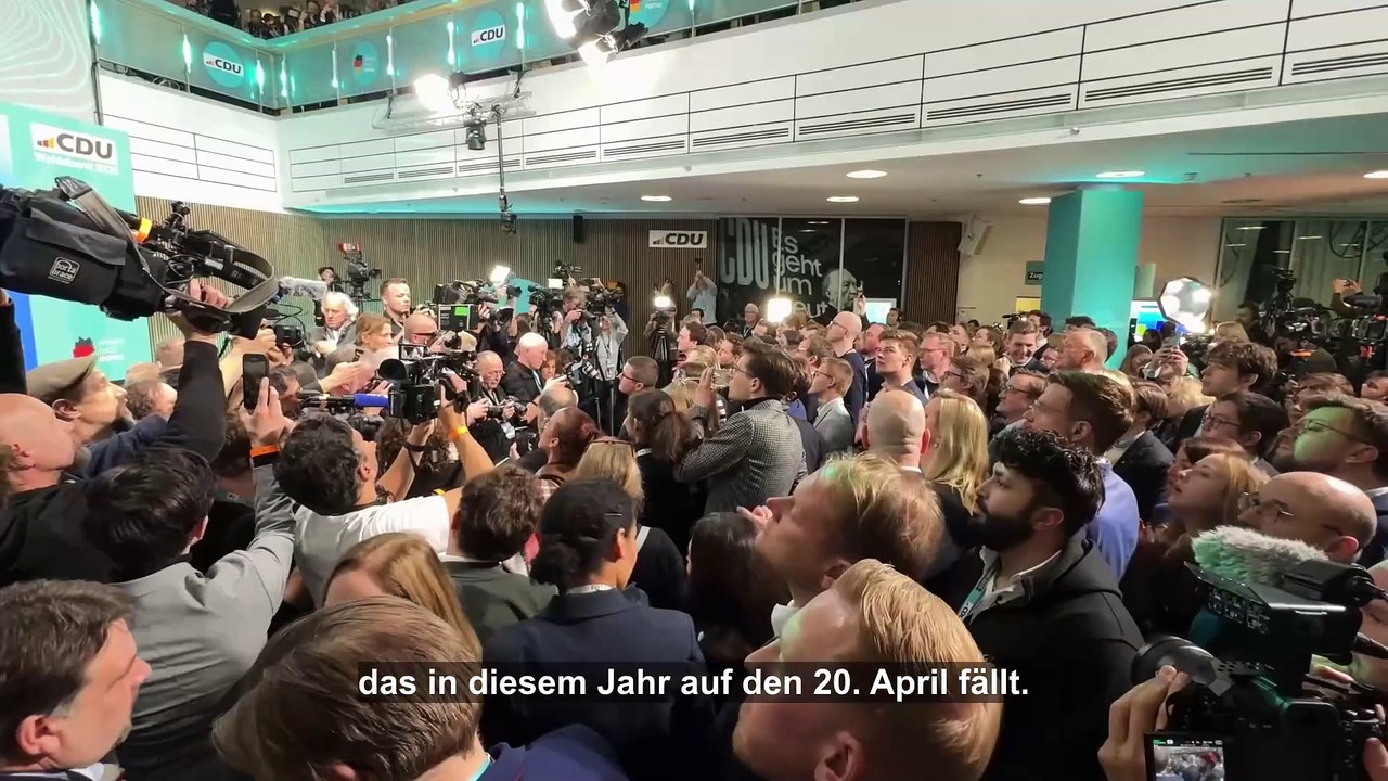 Merz: Koalitionsgespräche zwischen CDU und SPD sollen beginnen