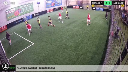 Faute de Clément - Les Barbarins