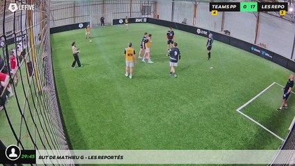 But de Mathieu G - Les ReportÉs