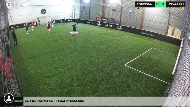 But de Thomas B - Team Brasseurs