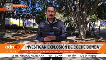 Investigan explosión de coche bomba en los límites de Michoacán y Colima