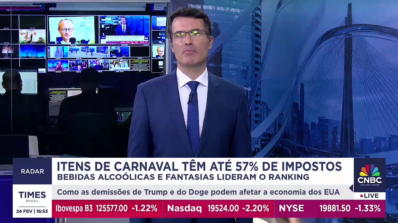 Artigos de Carnaval podem ter até 57% de impostos; presidente da Associação Comercial de SP explica