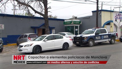Capacitan a elementos policiacos de Monclova en medios alternos y solución de conflictos