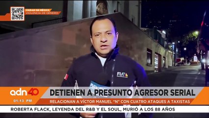 Detienen a Víctor Manuel "N", presunto violador serial de mujeres taxistas en CDMX