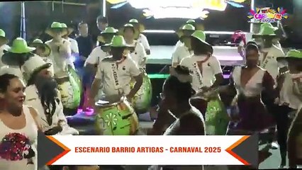 Comparsa LA TOCANDERA - Escenario del Barrio Artigas - Salto, Uruguay (21/02/2025)