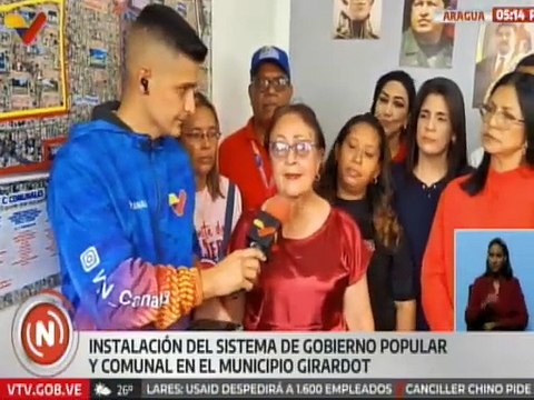 Aragua | Autoridades nacionales instalan Sistema de Gobierno Popular en el municipio Girardot