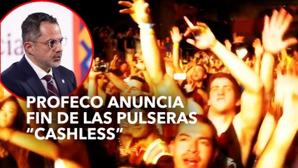 La Profeco canceló las pulseras cashless a Ocesa