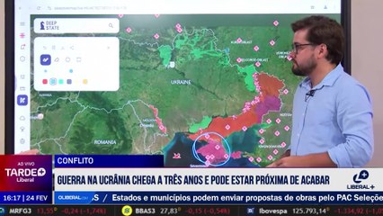 Guerra na Ucrânia completa três anos nesta segunda (24) e pode estar próxima de acabar