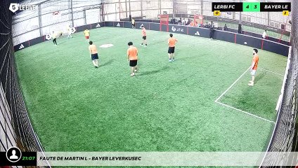 Faute de Martin L - Bayer Leverkusec