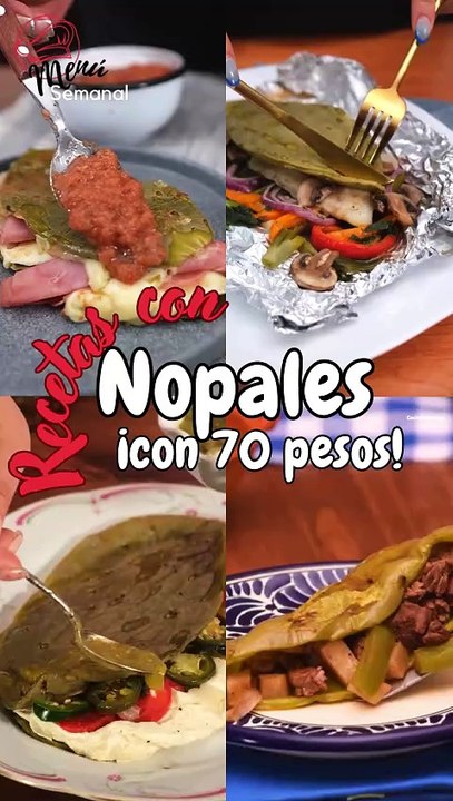 ¿Qué comer hoy? 4 recetas de nopales rellenos por menos de 70 pesos