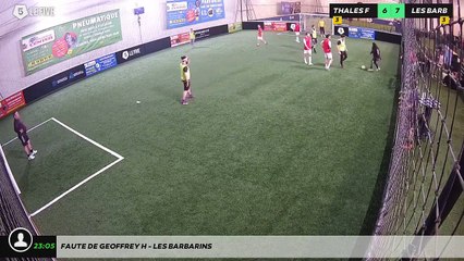 Faute de Geoffrey H - Les Barbarins