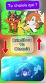 Choisis ton Pokémon favori entre  Brindibou et Otaquin