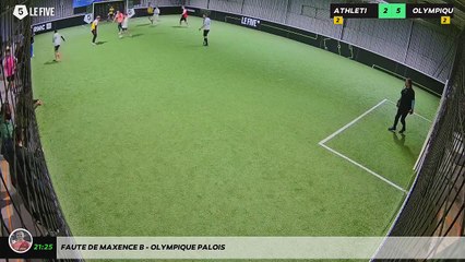 Faute de Maxence B - Olympique Palois