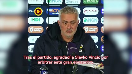 Lío monumental en Turquía con Mourinho tras el Galatasaray - Fenerbahçe