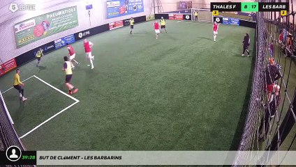 But de Clément - Les Barbarins