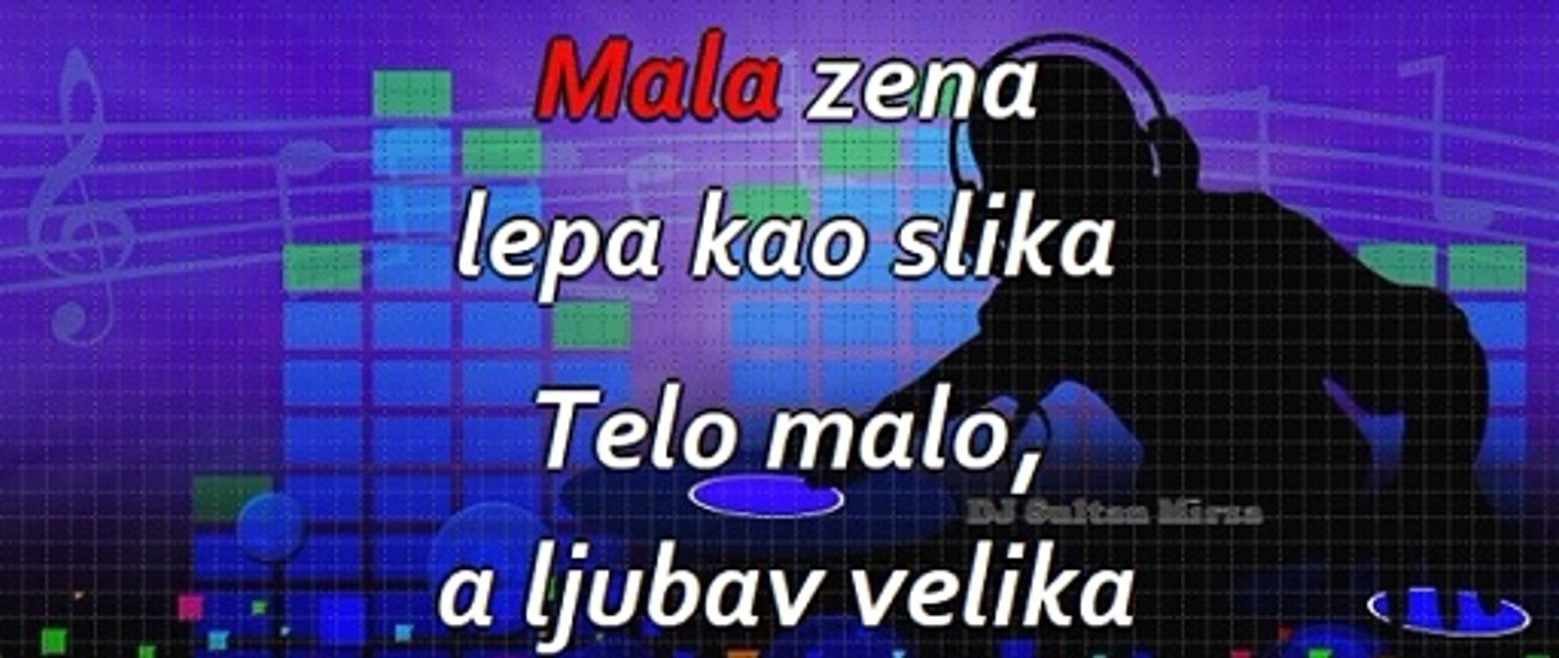 Mala žena – Goca Lazarević (uživo karaoke)