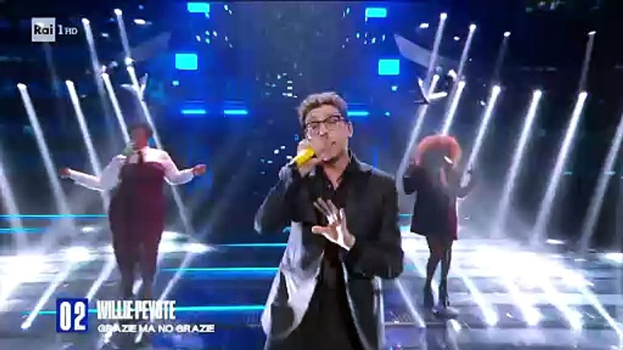 Willie Peyote - Grazie ma no grazie @ Sanremo 2025 serata finale