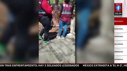 Clara Brugada confirma detención de dos hombres por golpear a mujer trans en la Alameda Central