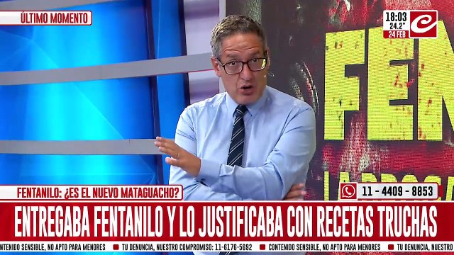 Cayó la farmacéutica dealer : vendía fentanilo con recetas falsas