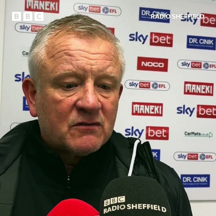 Chris Wilder on Sheffield United defeat to Leeds United