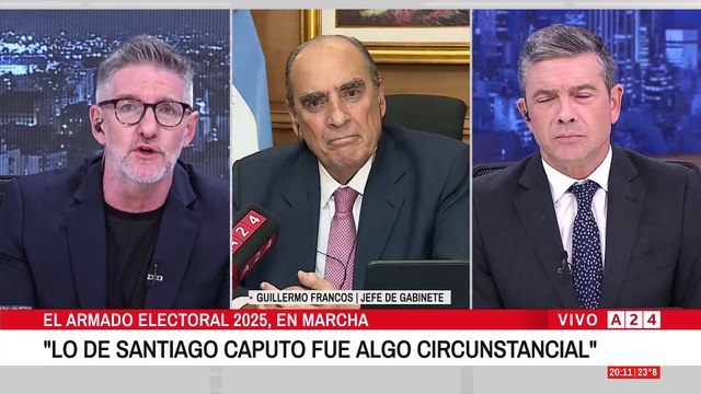 🔴ENTREVISTA EXCLUSIVA EN H20 GUILLERMO FRANCOS: MILEI DECIDIÓ APOYAR A TRUMP EN LA ONU