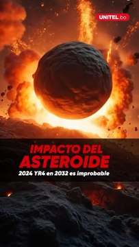 ¿Nos salvamos? Baja la probabilidad de que el asteroide 2024 YR4 impacte con la tierra en 2032.
