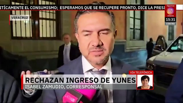 Militantes de Morena en Veracruz protestan contra la afiliación de Yunes Márquez