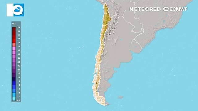 Lluvias en el altiplano y en el sur de Chile esta semana, con posibilidades que alcancen el centro sur.
