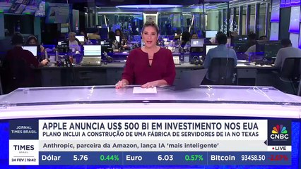 Apple Invests Record US$500 Bilhões em IA e Cria 20 Mil Empregos nos EUA 🚀 - thumbnail