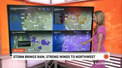 Another wave of wind and rain arriving in the Northwest