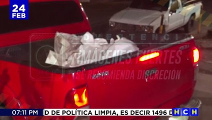 Ingresan a la morgue los restos de dos personas que murieron tras accidente en salida al sur