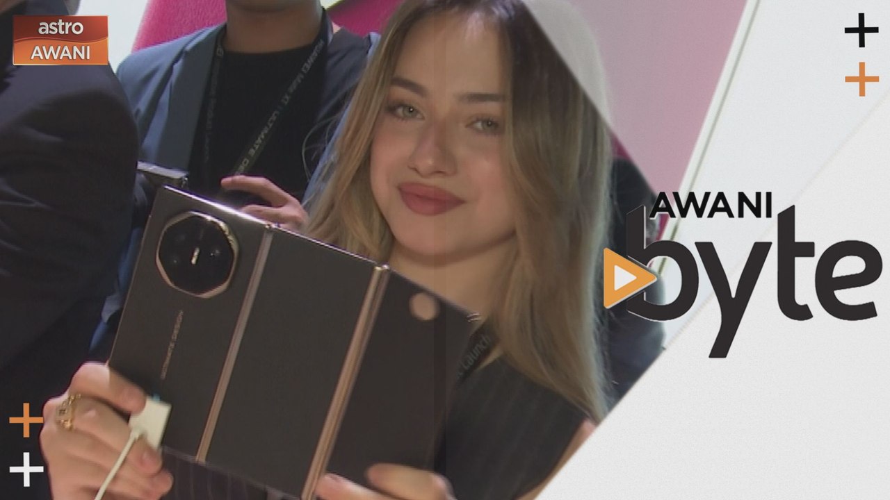 #AWANIByte: HUAWEI lancar model HUAWEI Mate XT, Peranti tiga lipat pertama di dunia
